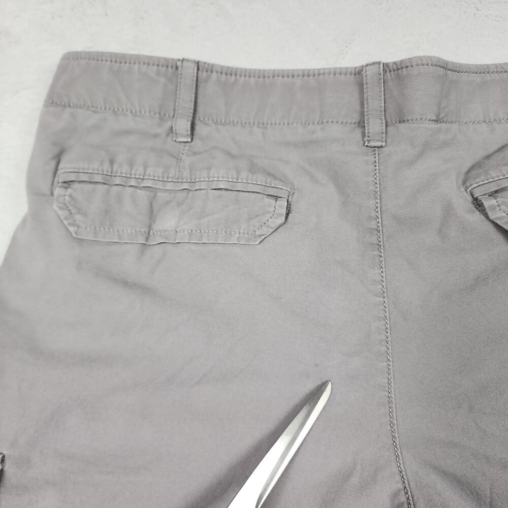 APT.9 Premier Flex Men's Size 38 (Fit 36) Casual Cargo Shorts Gray Lot Of 2 - Picture 16 of 16